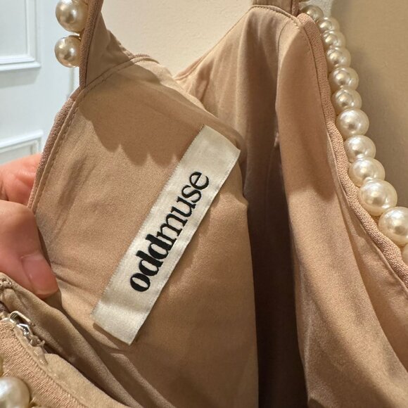 Oddmuse Pearl Trim Dress - Picture 5 of 5